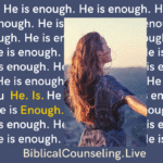 He is enough. Or is He?