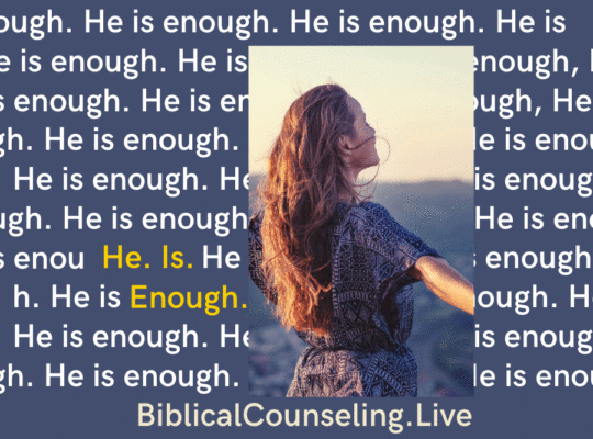 He is Enough Post Image